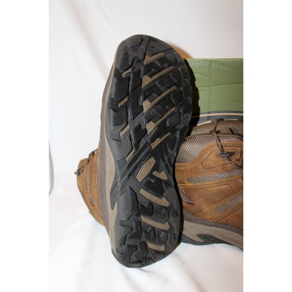 Keen Men's Circadia Mid Waterproof Hiking Boots Bison Black NIB SZ 10 - Picture 6 of 6